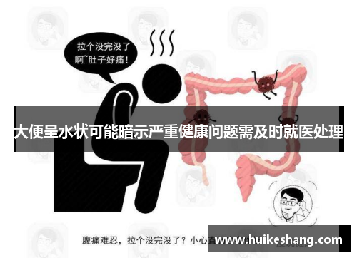 大便呈水状可能暗示严重健康问题需及时就医处理